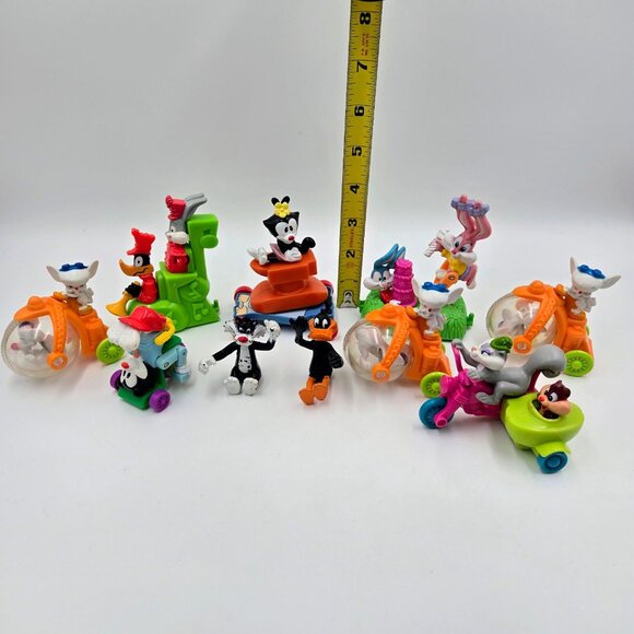 Warner Bros McDonald’s Happy Meal Toy Lot Pinky Brain Daffy Bugs Bunny Animaniac - Picture 2 of 16